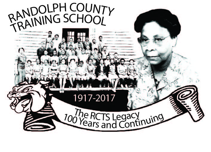 This image was used on the front of t-shirts being sold to raise scholarship funds. Principal Thigpen is shown with 4th and 5th classes of 1936