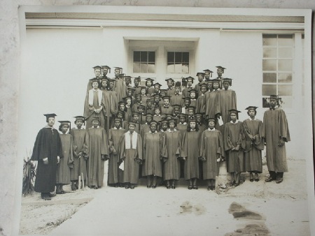 RCTS Class of 1950 and Dr. Warren Minnifield Principal