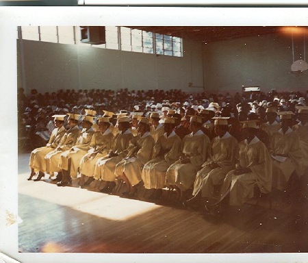 RCTS Class of 1967 in the gymnasium