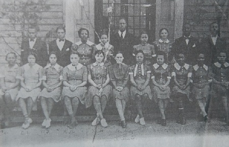 RCTS Class of 1939. Members included Velma Heard and Mittie Bell Almond. Velma later married Jessie Terry, founder of Terry Mfg. Co., Roanoke, AL.